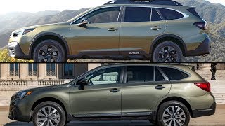 New 2020 Subaru Outback Vs. Old 2018 Subaru Outback