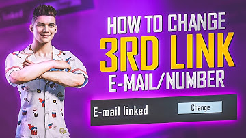 Third Link Change Option | Change E-mail or Num linked |1.9 Update |PUBGM