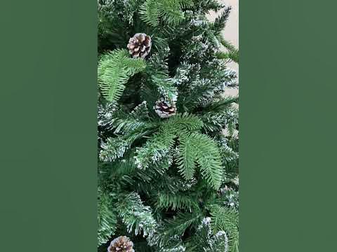 Ель Европейская с литыми и ПВХ ветками - YouTube