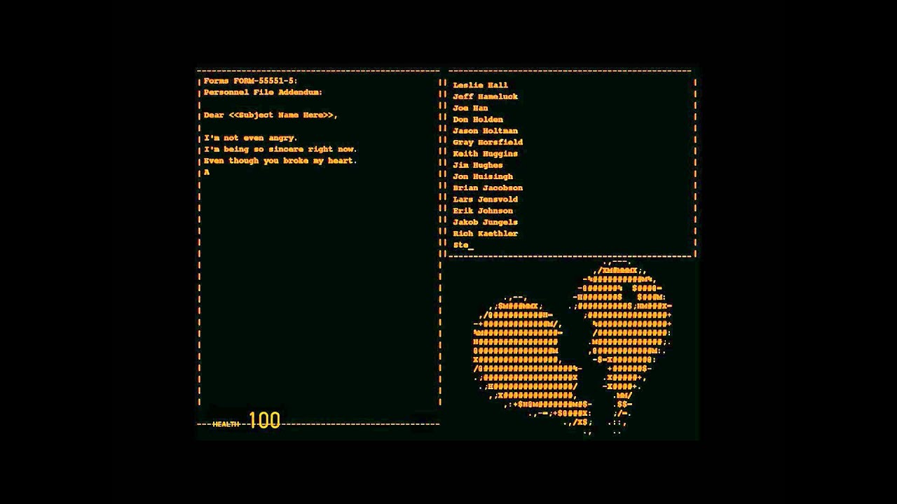 Still alive "portal" HD YouTube