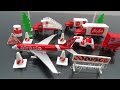 Mainan anak airport playset toy  airfield series airasia plane  review lifiatube.