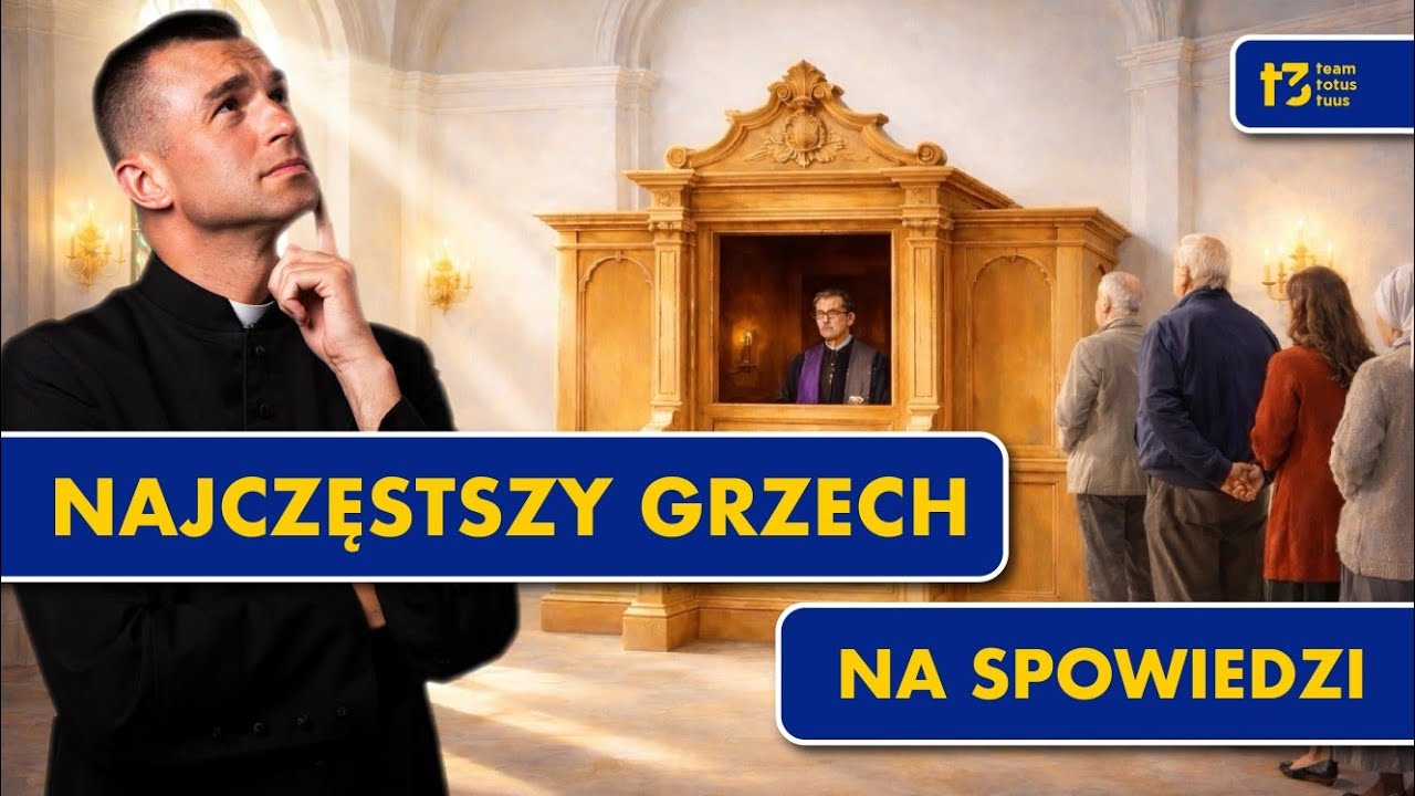 Najczęstszy grzech na spowiedzi