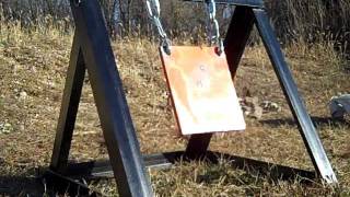 5.56 77Grain Ar-15 Vs 12 Ar-500 Balistic Armor Plate Steel Target