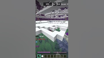 MINECRAFT SPLEEF IS A HORROR GAME #shorts #minecraft #mcc