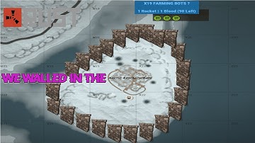 We walled in the Arctic Research Base