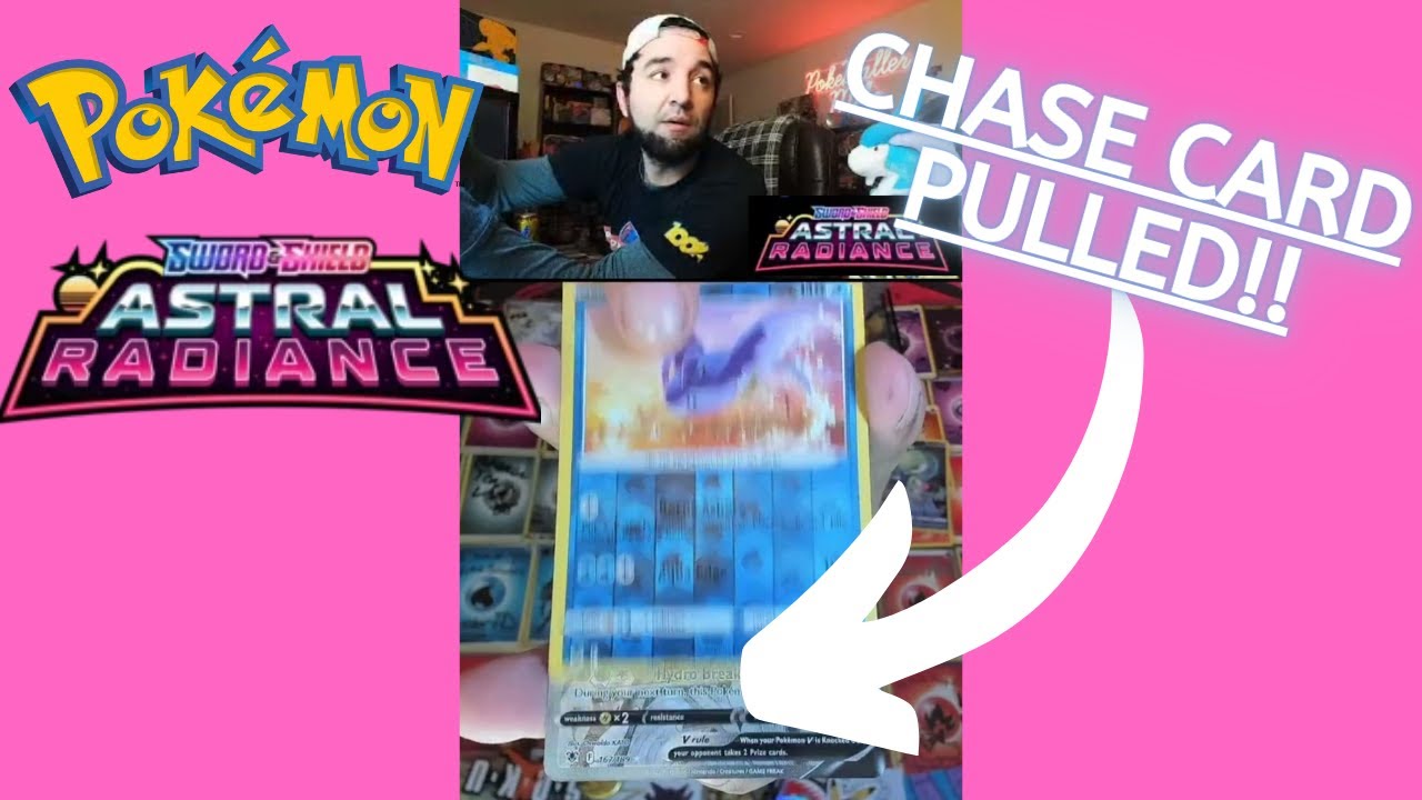 *CHASE CARD PULLED!* 😱 *NEW* ASTRAL RADIANCE Pokemon Card Opening ...