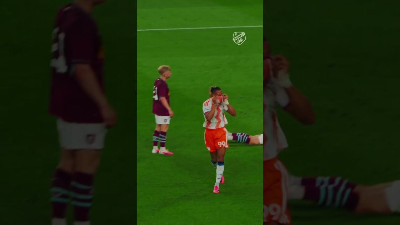 Diving header puts us ahead!