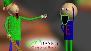 Baldi is into the christmas spirit. | Baldi's Basics Mod.