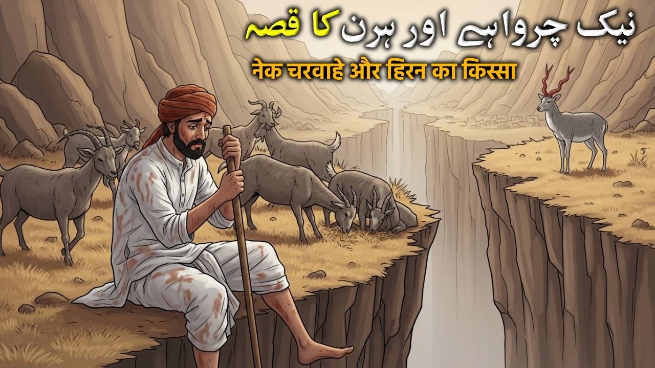 Nek Charwahe aur Hiran ka Qissa नेक चरवाहे और हिरन का किस्सा | Hindi Urdu story