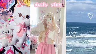 daily vlog ❤ chill days in my life, grwm, zb1 pcs, cleaning, STAY picnic w/my mom