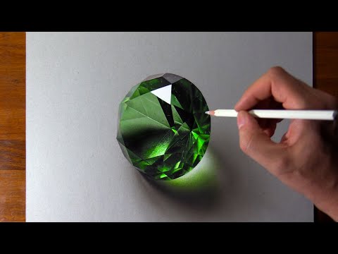 Drawing Emerald, so Realistic that... 🤑