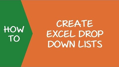 Creating an Excel Drop Down List (a Step-by-step Guide)