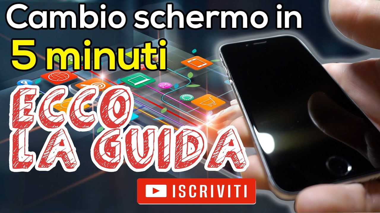 Cambio schermo Iphone 6/6s in 5 minuti ! - YouTube