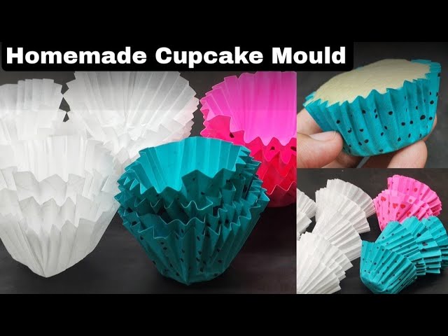 DIY - How To Make Easy Cupcake Liners /Mould At Home 