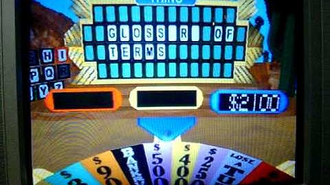 Playstation Wheel of Fortune Run Game 19 Part 2