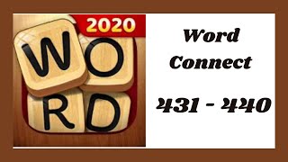 Word Connect Level 431 - 440 Answers