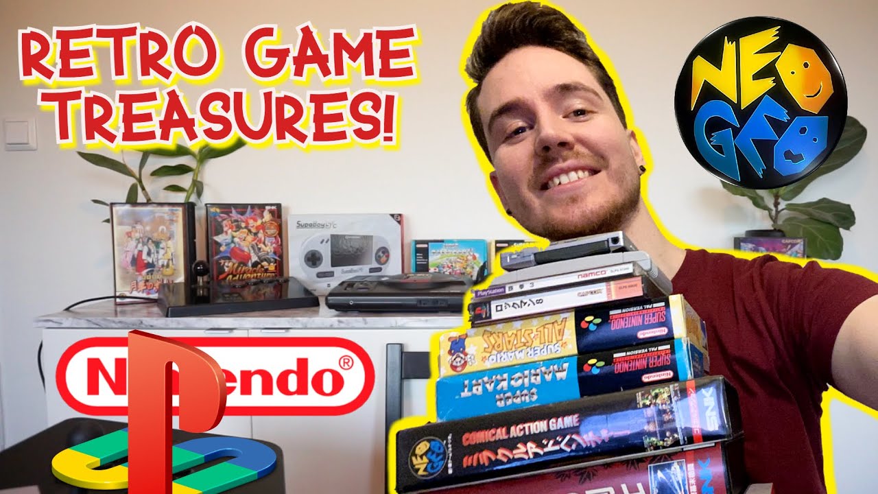 RETRO GAME TREASURES FOUND! │ Retro Game Pickups