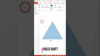Power Point: Make a Perfect Triangle | Muabi Design