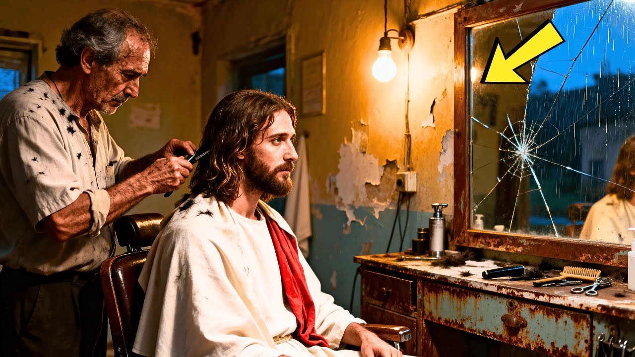 Un Barbero Humilde Cortó El Cabello De Un Desconocido Gratis... Pero Era Jesús En Persona...