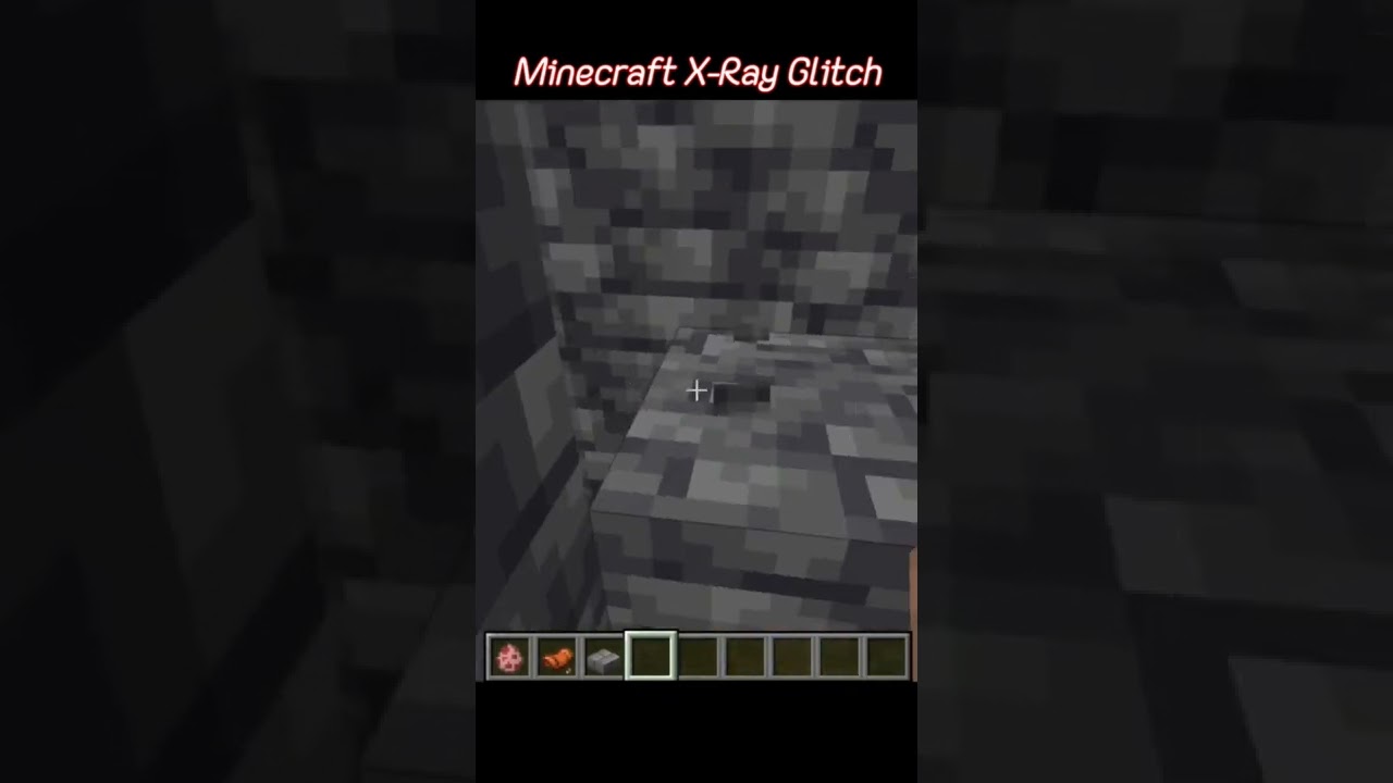 Minecraft X-Ray Glitch 1.18.1 Minecraft Tricks 