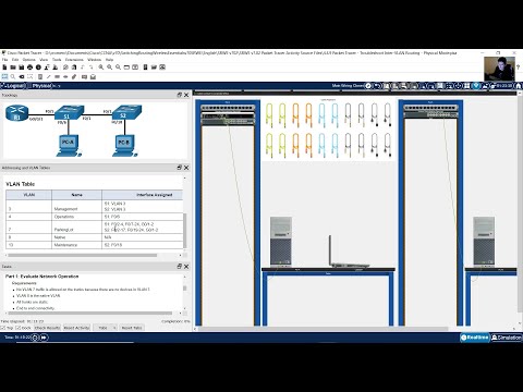 4.4.9 Packet Tracer - Troubleshoot Inter-VLAN Routing - Physical Mode