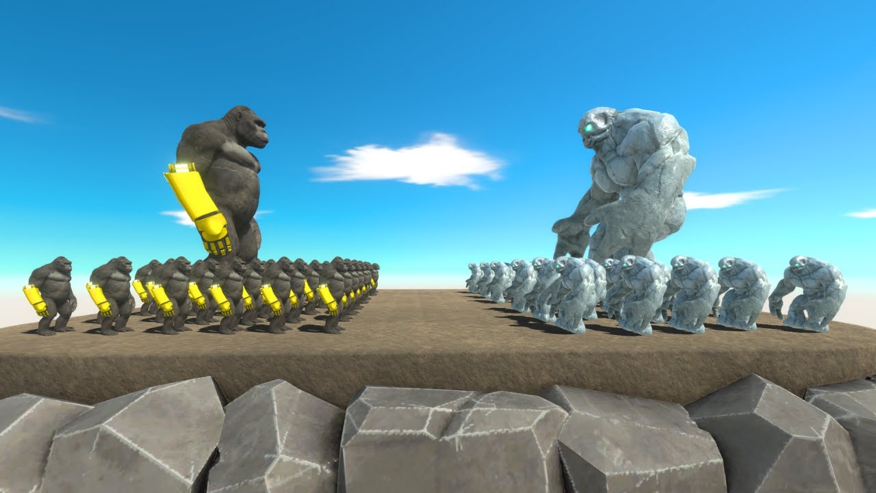 Growing New Kong 2019 vs Ice Golem - ARBS