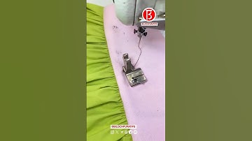 Sequence Tools And Tutorial New single and double layer wrinkle presser foot