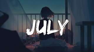 Noah Cyrus - July (Lyrics)