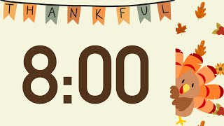 Celebrity 8 Minute Happy Thanksgiving Turkey Timer (Turkey Calls at End, No Music) Wealth