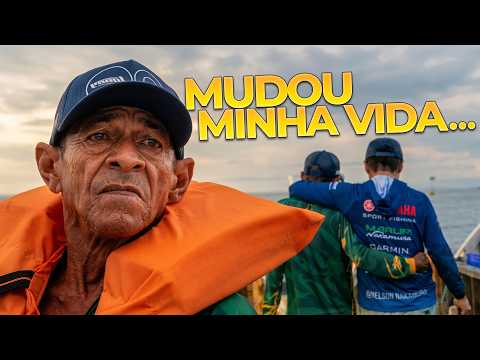 COMO A PESCA PODE MUDAR A VIDA DE UM HOMEM!? MILSINHO O CAPITÃO DO RIO! Pescaria de Tucunaré