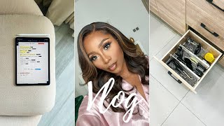 VLOG: MY KITCHEN WAS DESTROYED!! + ORGANIZING + CLEANING UP + EVENTS...etc  | VLOG 78