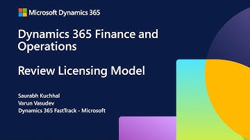 Licentiemodel beoordelen | Dynamics 365 Finance & Operations | FastTrack D365 Bites