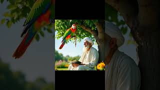 اسلام وعلیکم بابا جی #vairalvideo #cuteparrot