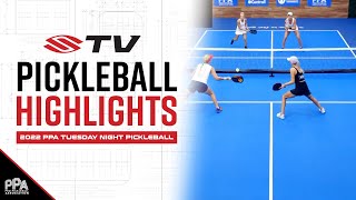 Meghan Dizon Slam Pickleball Highlight - 2022 PPA Tuesday Night Pickleball