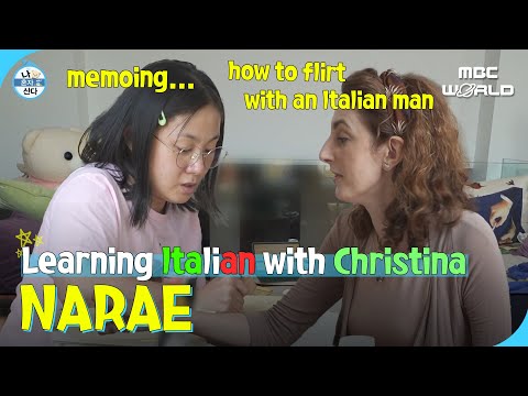 [<strong>ENG</strong>] Narae learns how to seduce Italian men <strong>from</strong> the Italian teacher, Cristina #PARKNARAE #NARAE