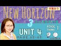 [No.24-] 字幕ありニューホライズン英語教科書 3年生Unit4(Read&Think1) p.62-63