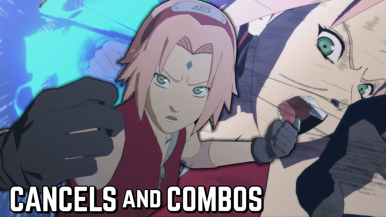 Sakura Haruno Cancels and Combos - Naruto Ultimate Ninja Storm 4