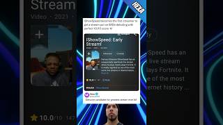 Famous Genuine candidate for the greatest streamer ever🤔#ishowspeed #stremer #memes Wealth