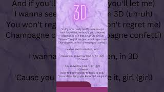 3D by Jungkook. 💜 🎶🔥Jungkook #3D #JK #BTS #Kpop #KpopEdit #JungkookEdit #MusicEdit #Trending #Viral