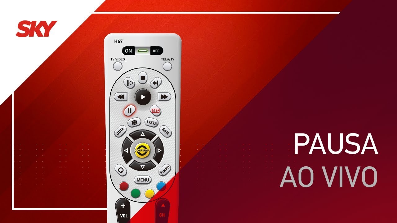 Aprenda a pausar a programação ao vivo no SKY HDTV Plus SKY YouTube Aprenda a pausar a programação ao vivo no SKY HDTV Plus SKY YouTube