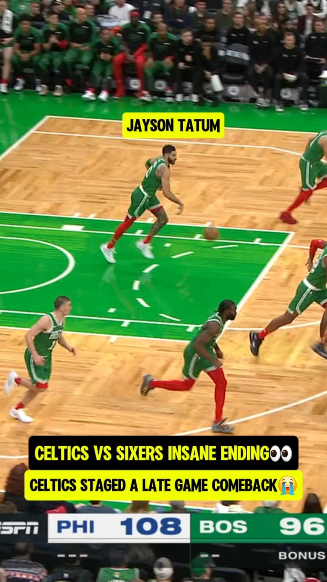 Embiid played the Villain vs Celtics?