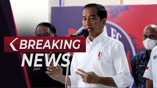 BREAKING NEWS - Presiden Jokowi : "Alhamdulillah, Indonesia Tidak Dikenakan Sanksi FIFA"