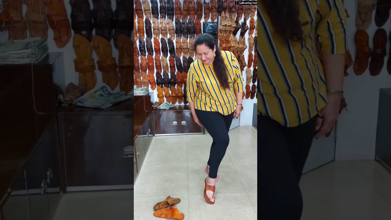 Kolhapur - Must buy a Kolhapuri Chappal when visiting l 