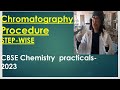 Paper Chromatography for separation  of Ions & Rf  value calculations by Seema Makhijani