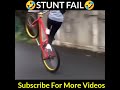 Funny cycle stunt fail 😂