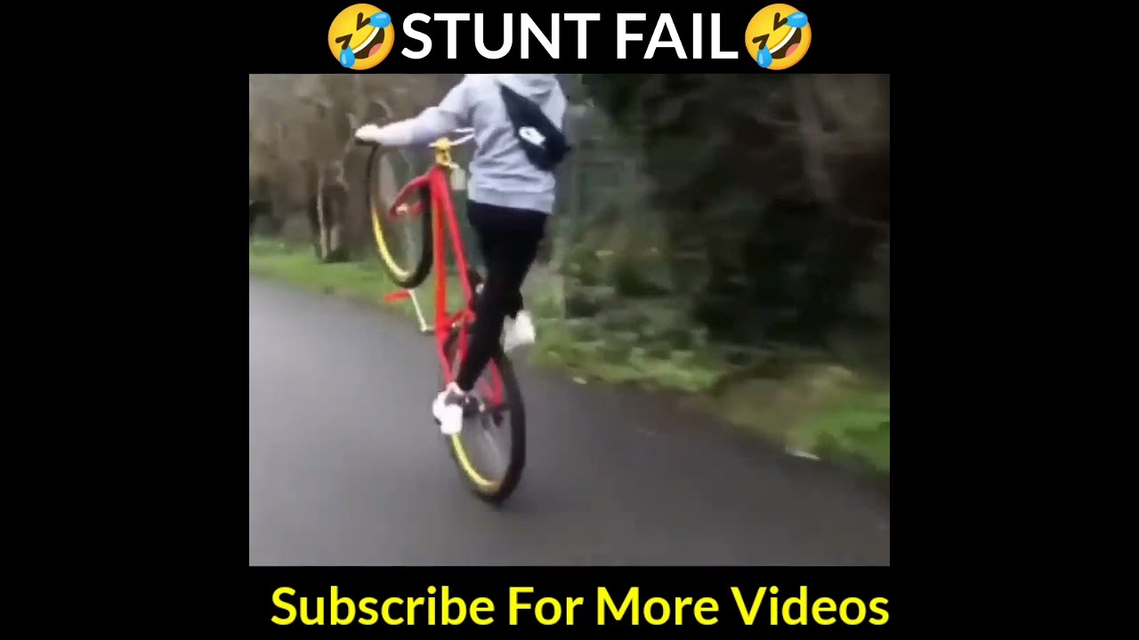 Funny Cycle Stunt Fail 