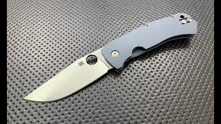 The KnifeJoy Exclusive Spyderco Slysz Bowie ReRelease: A Quick Shabazz Review