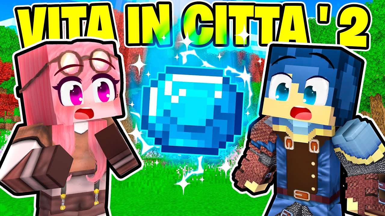 HO TROVATO LA NUOVA GEMMA RARISSIMA DELLA VITA IN CITTÀ 2 - MINECRAFT Ep.90