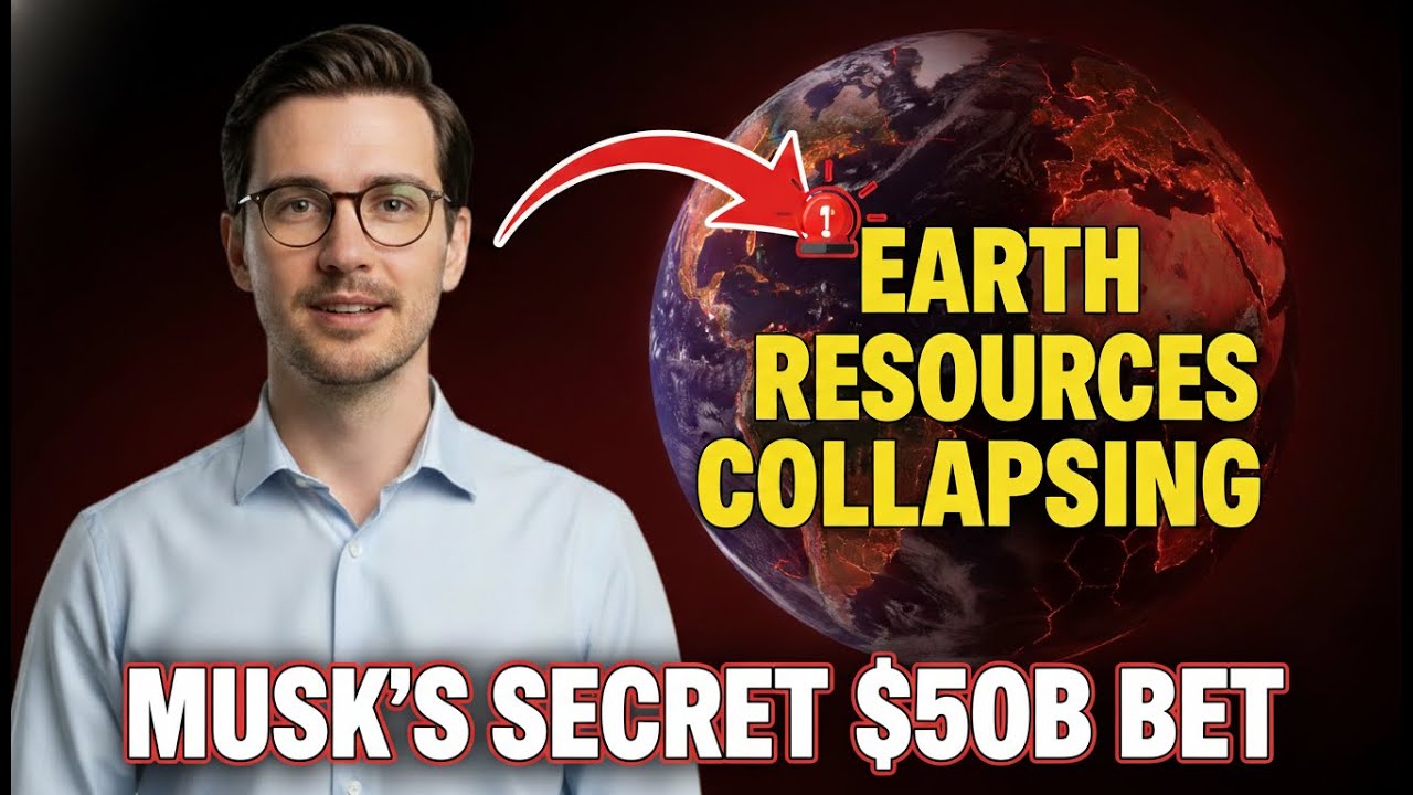 Why Elon Musk Invested $50B in Mars Mining — Earth Resource Collapse