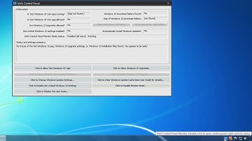 How to Avoid Windows 10 - How to Protect Yourself From Forced Upgrades with GWX Control Panel
